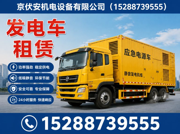 恩施应急发电机出租展示图